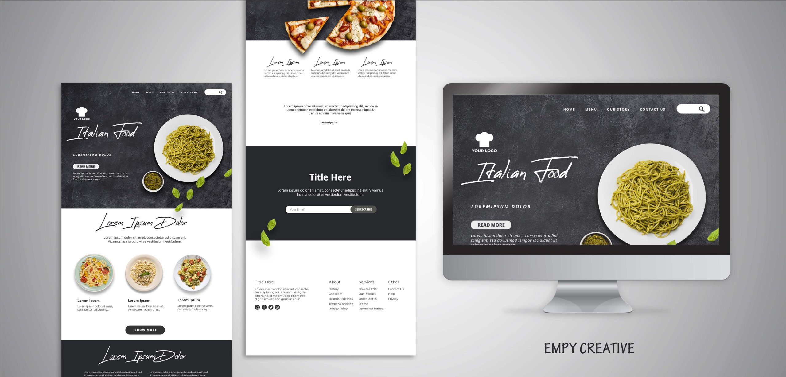 Empy Creative | Website design 3